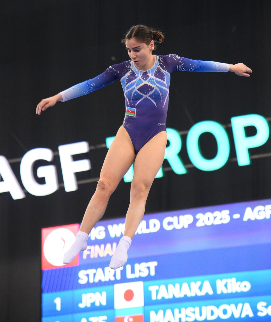 Final stage of trampoline and tumbling World Cup kicks off in Baku (PHOTO)
