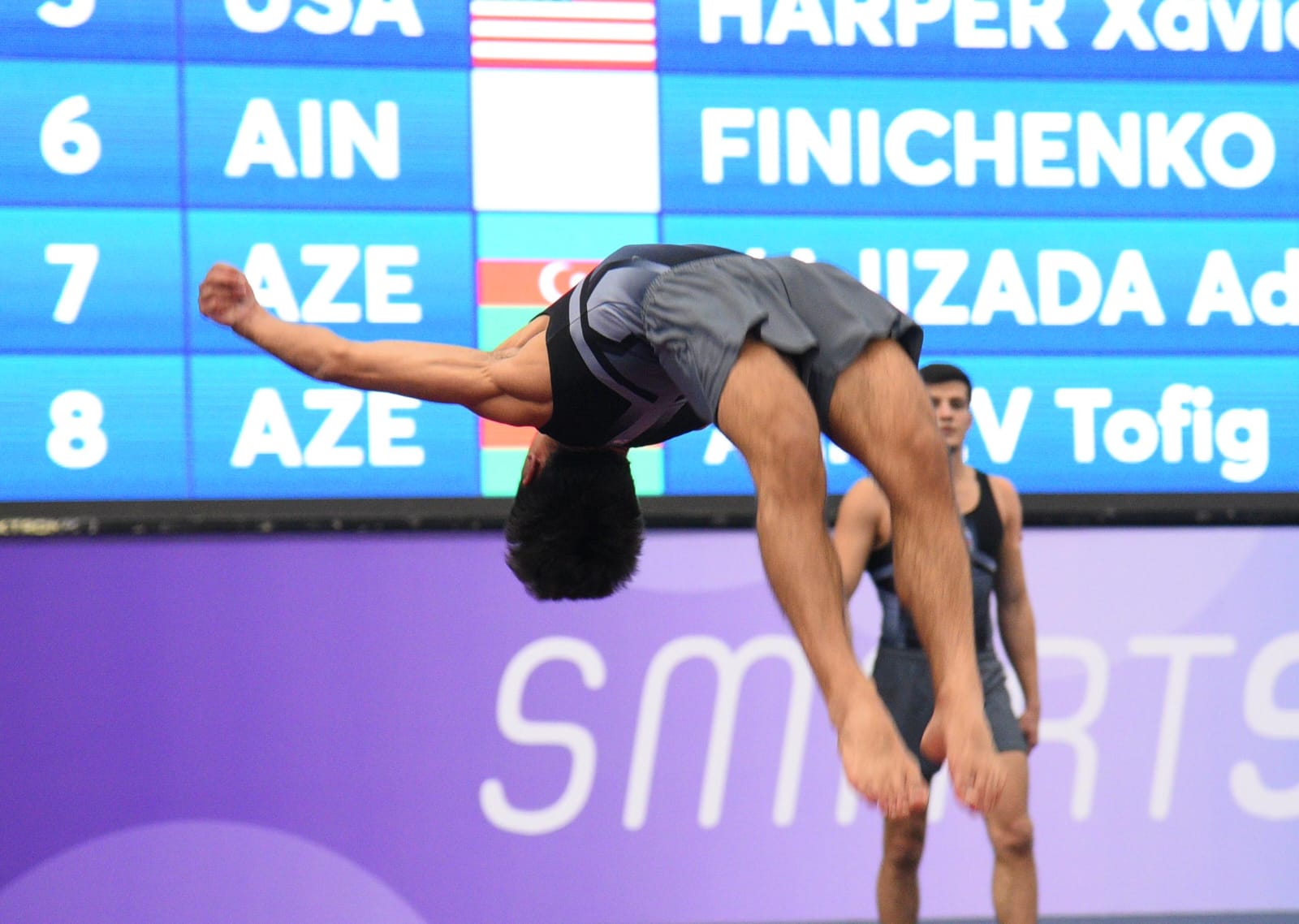 Final stage of trampoline and tumbling World Cup kicks off in Baku (PHOTO)