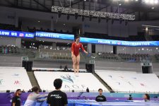 Final stage of trampoline and tumbling World Cup kicks off in Baku (PHOTO)