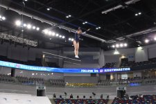 Final stage of trampoline and tumbling World Cup kicks off in Baku (PHOTO)