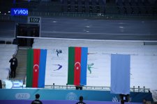Azerbaijani gymnasts winning gold and silver at World Cup (PHOTO)