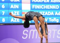 Final stage of trampoline and tumbling World Cup kicks off in Baku (PHOTO)