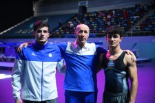 Azerbaijani gymnasts winning gold and silver at World Cup (PHOTO)