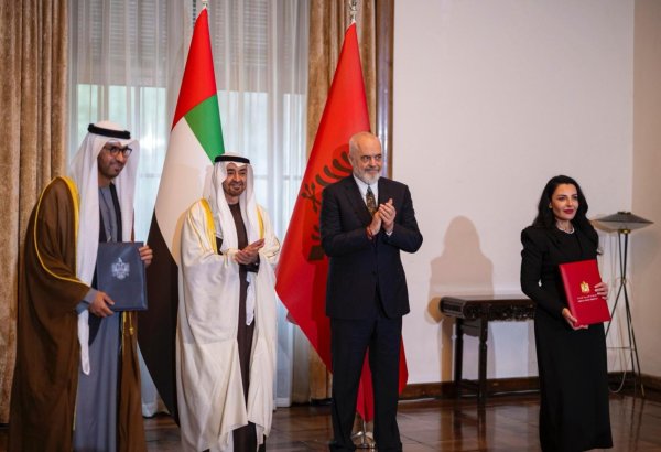 UAE, Albania sign framework agreement to boost renewable energy in Mediterranean