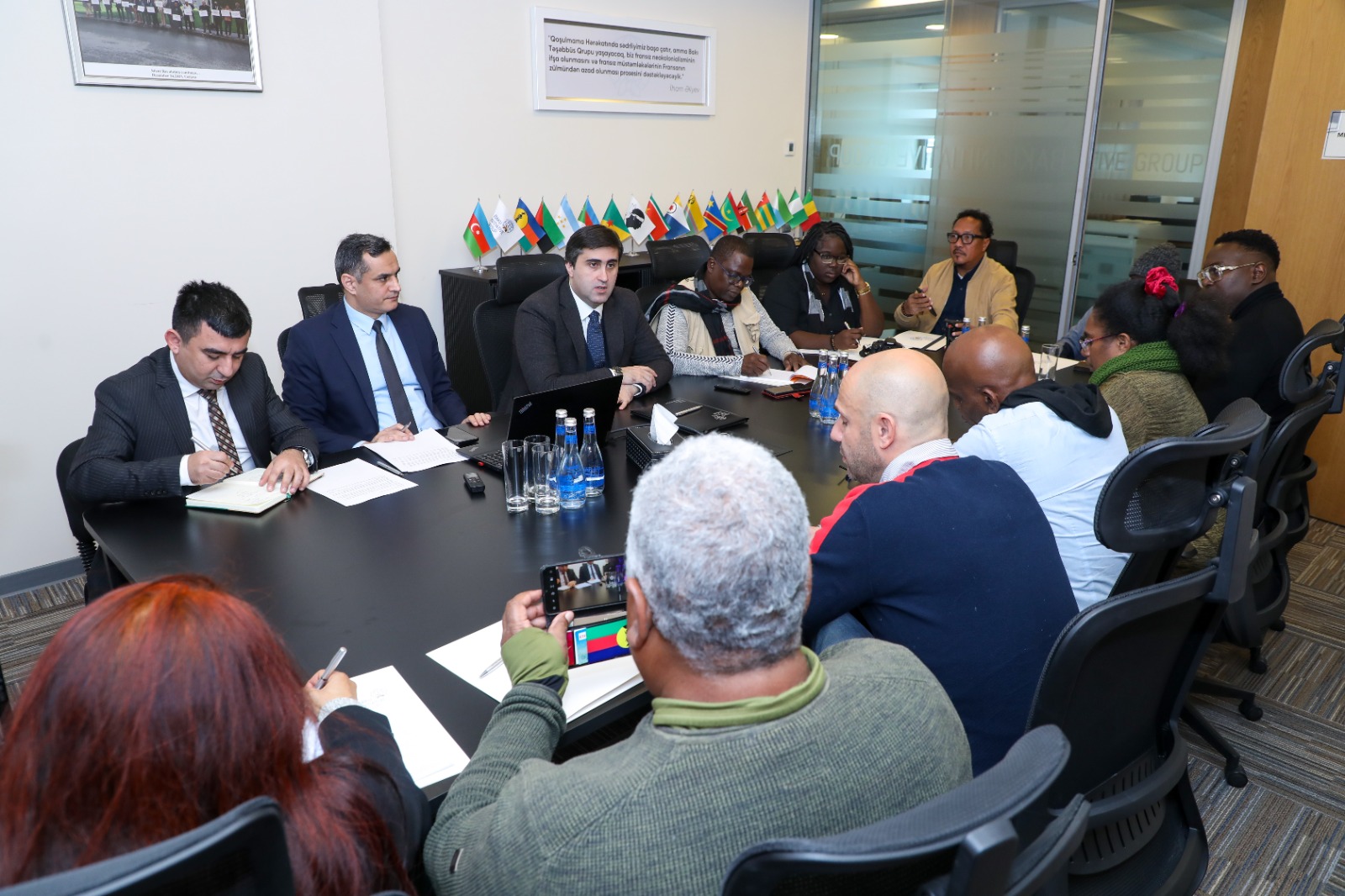 French colonial media delegation reunites with Azerbaijan's BIG leadership (PHOTO/VIDEO)