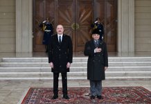 Baku hosts official welcome ceremony for Pakistani PM (PHOTO/VIDEO)