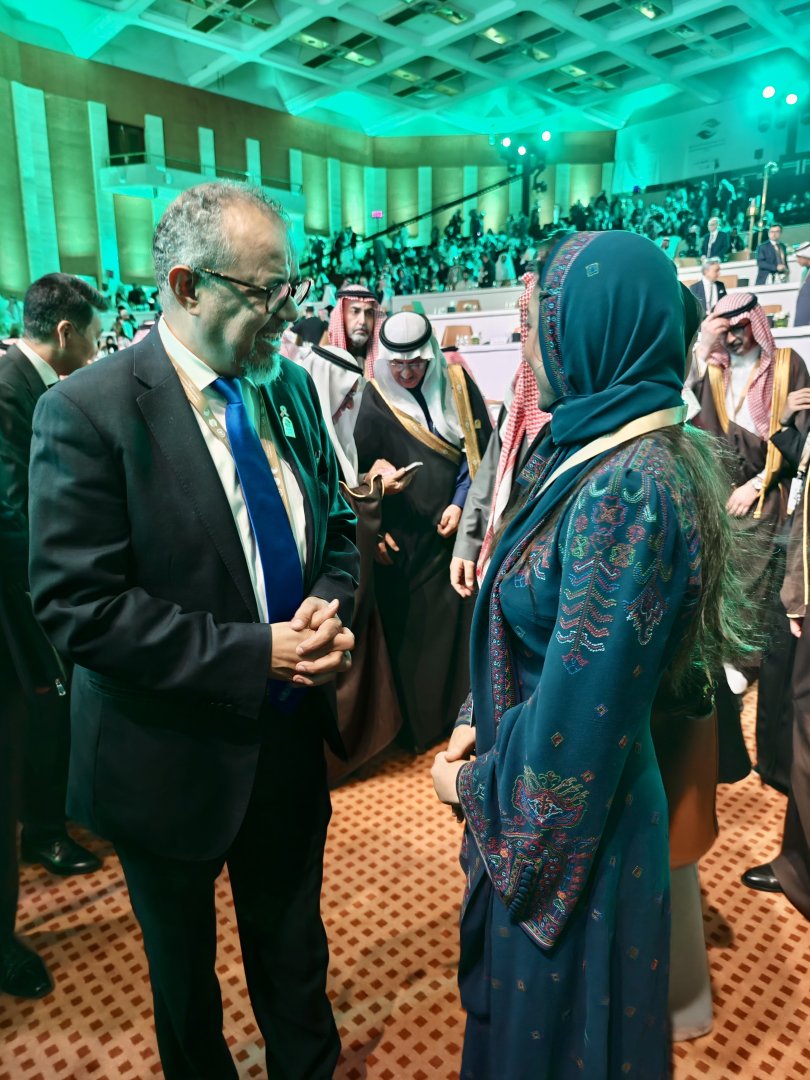 Heydar Aliyev Foundation's Vice President Leyla Aliyeva attending 4th Riyadh International Humanitarian Forum (PHOTO)