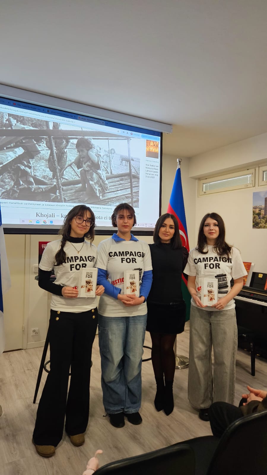 Finland's Helsinki hosts commemoration ceremony for Khojaly genocide victims (PHOTO)
