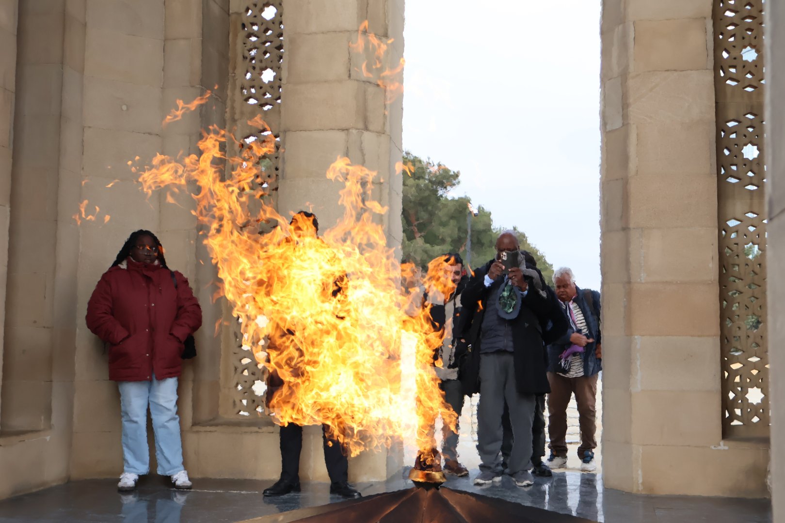 French colonial territories' media pay respects at Alley of Martyrs (PHOTO/VIDEO)