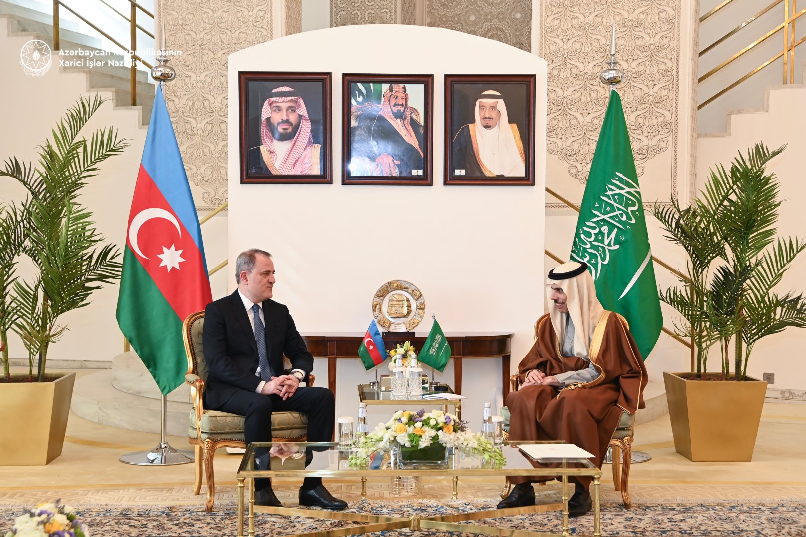 Azerbaijani, Saudi Arabian FMs holding meeting