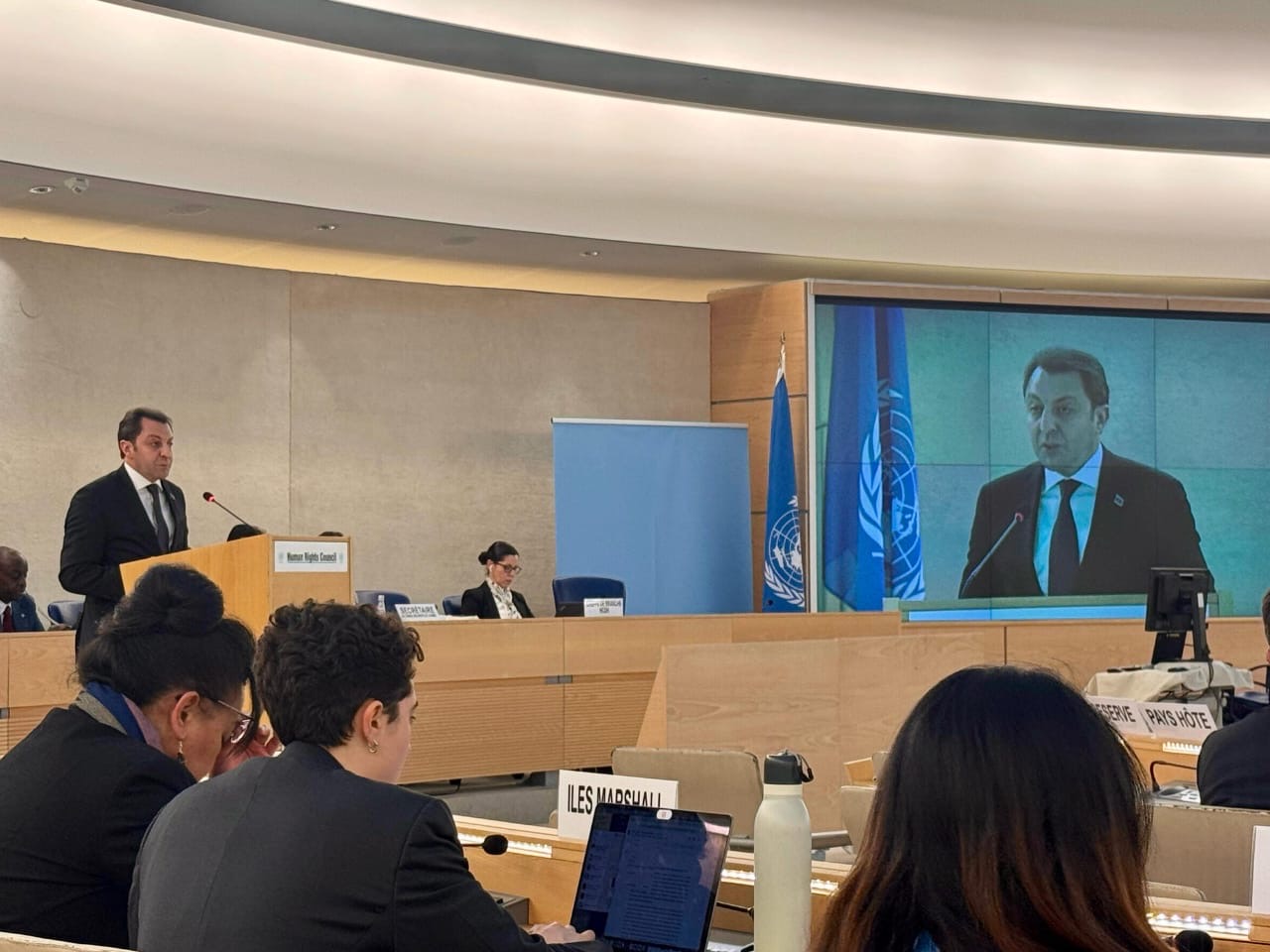 Azerbaijan mulls 'Great Return' efforts at UN in Geneva (PHOTO)