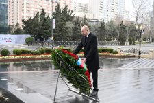 President Ilham Aliyev, First Lady Mehriban Aliyeva visit Khojaly Genocide Memorial (PHOTO/VIDEO)