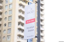 Azerbaijani people visit Khojaly genocide memorial to pay tribute to victims (PHOTO)