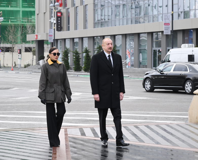 President Ilham Aliyev, First Lady Mehriban Aliyeva visit Khojaly Genocide Memorial (PHOTO/VIDEO)