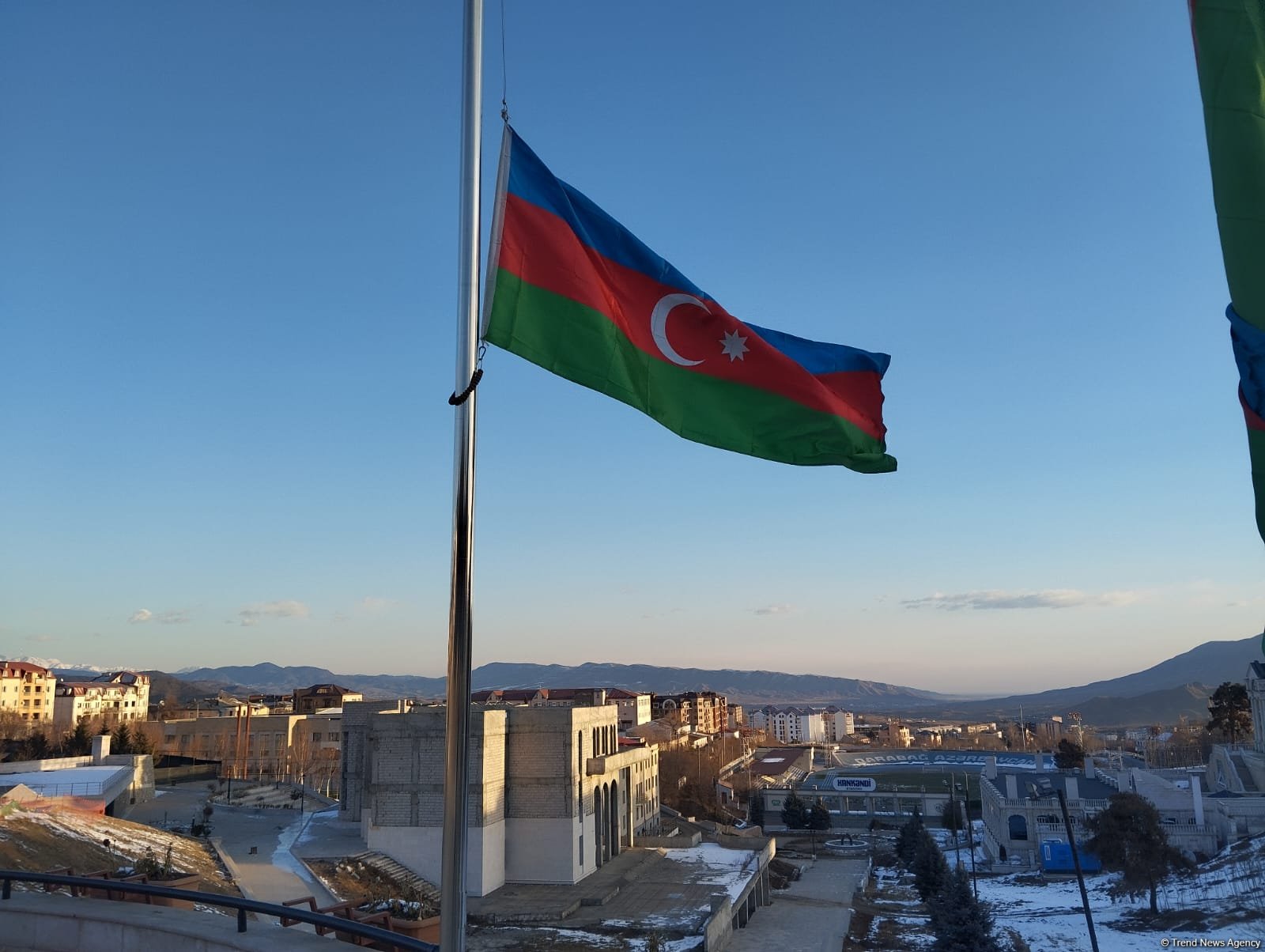 Flags half-mast in Azerbaijan's Khankendi, Khojaly, and Aghdara (PHOTO)