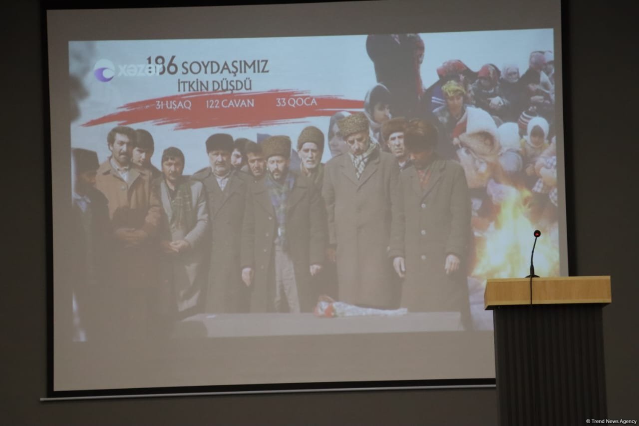 Azerbaijan's Khankendi honoring victims of Khojaly genocide (PHOTO)