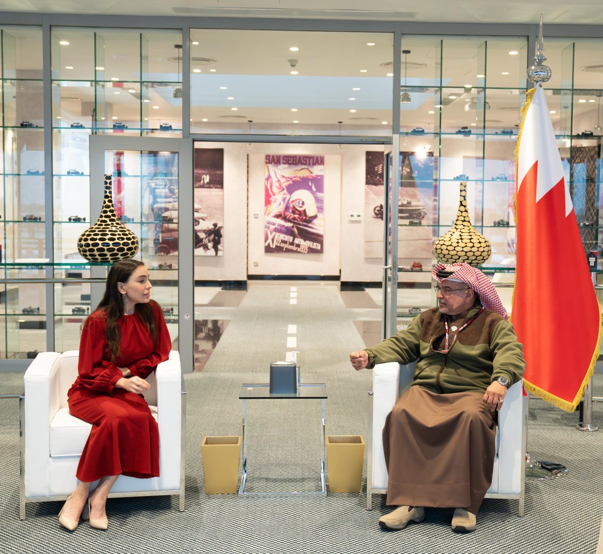 Crown Prince, Prime Minister of Bahrain receives Heydar Aliyev Foundation's Vice President Leyla Aliyeva (PHOTO)