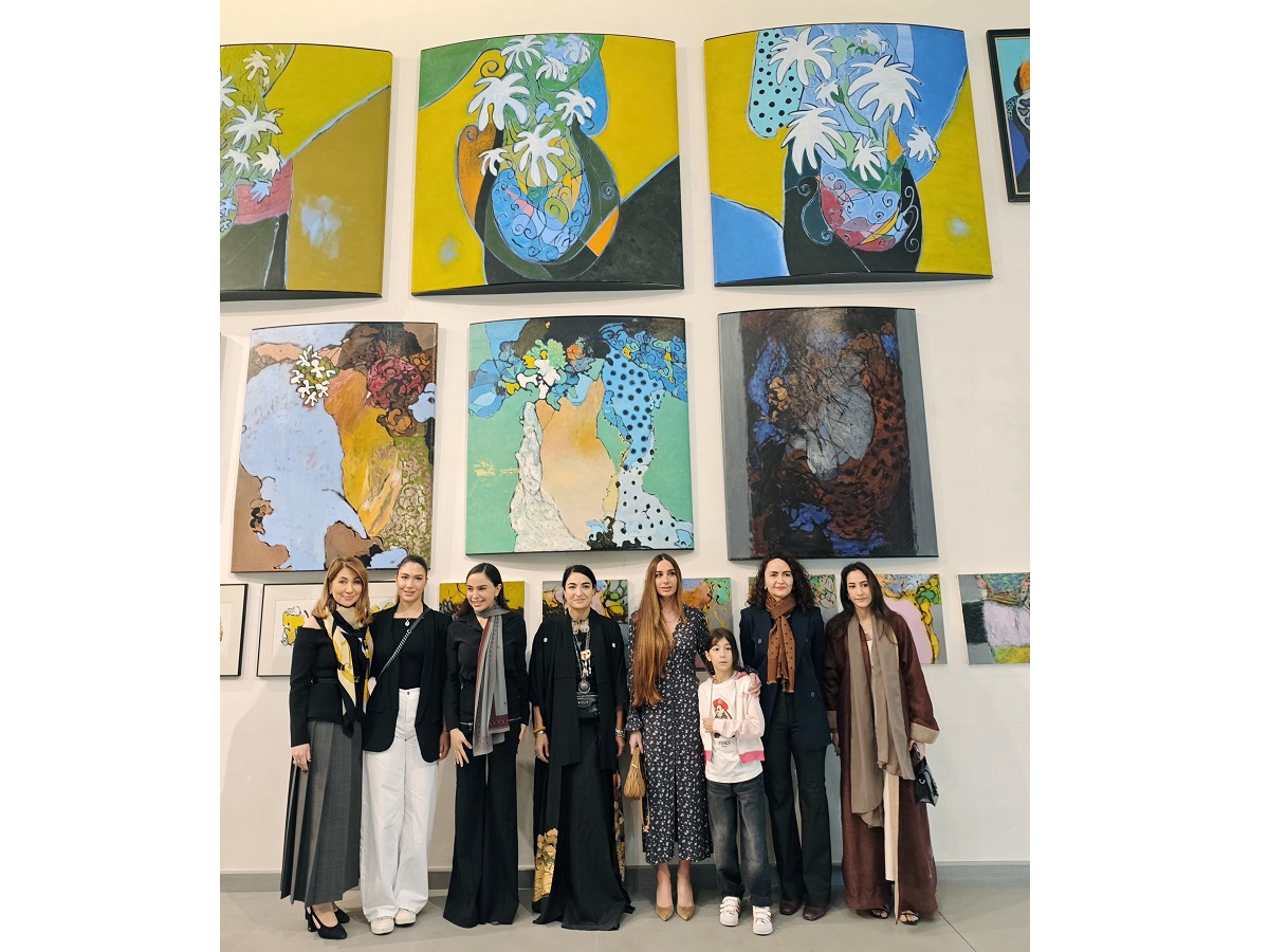 Leyla Aliyeva, Arzu Aliyeva visit Bahrain-based RAK Art Foundation (PHOTO)