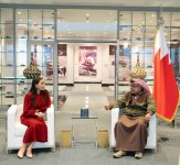 Crown Prince, Prime Minister of Bahrain receives Heydar Aliyev Foundation's Vice President Leyla Aliyeva (PHOTO)