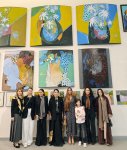 Leyla Aliyeva, Arzu Aliyeva visit Bahrain-based RAK Art Foundation (PHOTO)