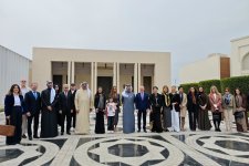 Leyla Aliyeva, Arzu Aliyeva visit Bahrain-based RAK Art Foundation (PHOTO)