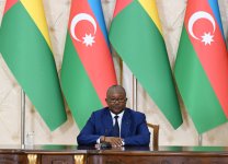 President Ilham Aliyev, President of Guinea-Bissau make press statements (PHOTO)