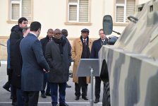 President of Guinea-Bissau visits Azerbaijan's military commando unit (PHOTO)