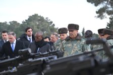 President of Guinea-Bissau visits Azerbaijan's military commando unit (PHOTO)