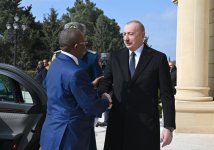 Baku hosts official welcome ceremony for President of Guinea-Bissau (PHOTO/VIDEO)