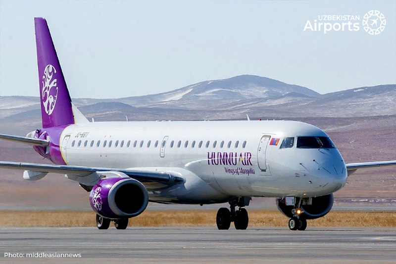 Mongolia's Hunnu Air mulls launch of flights to Tashkent