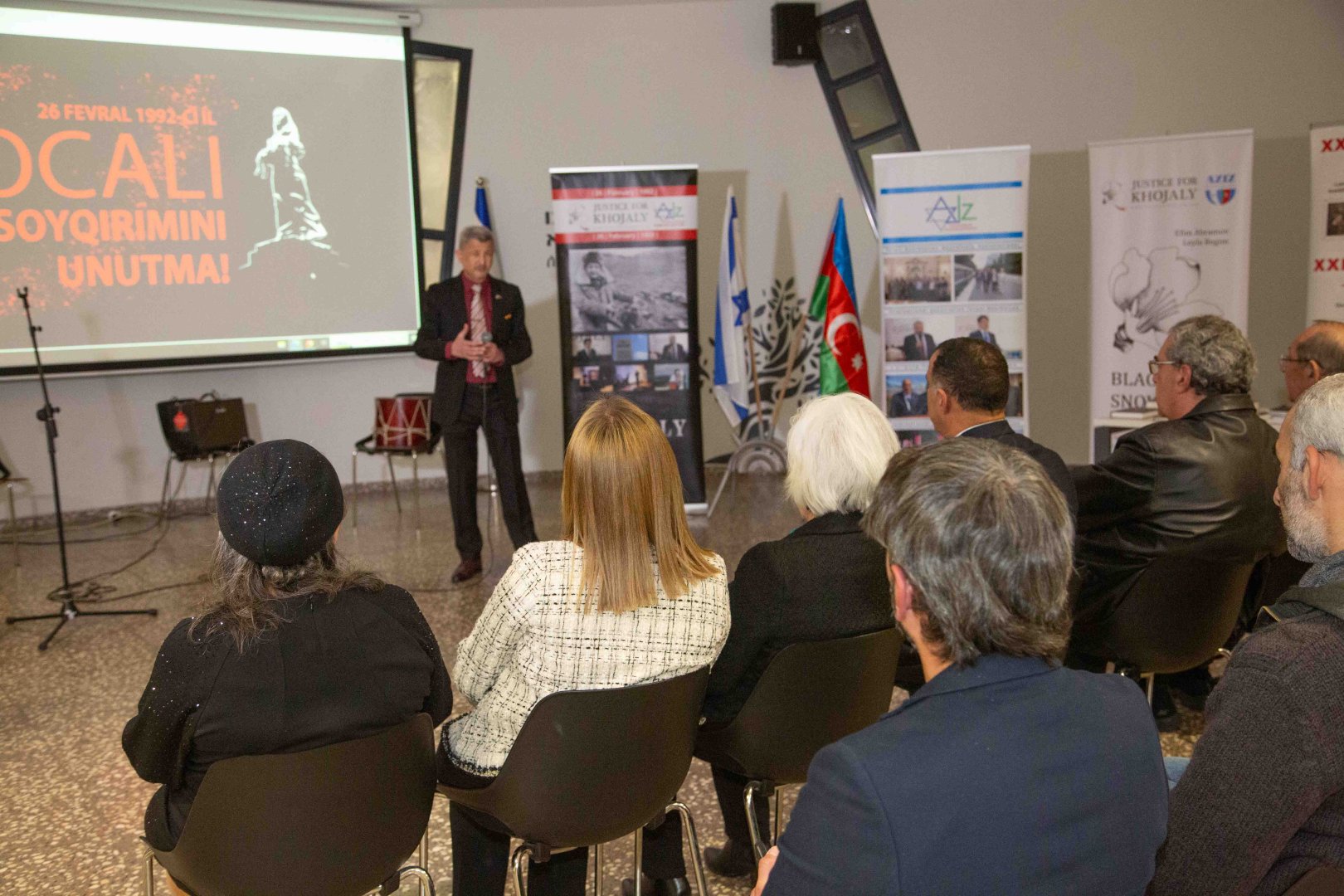 Israel's Kiryat Bialik city pays tribute to Khojaly genocide victims (PHOTO)