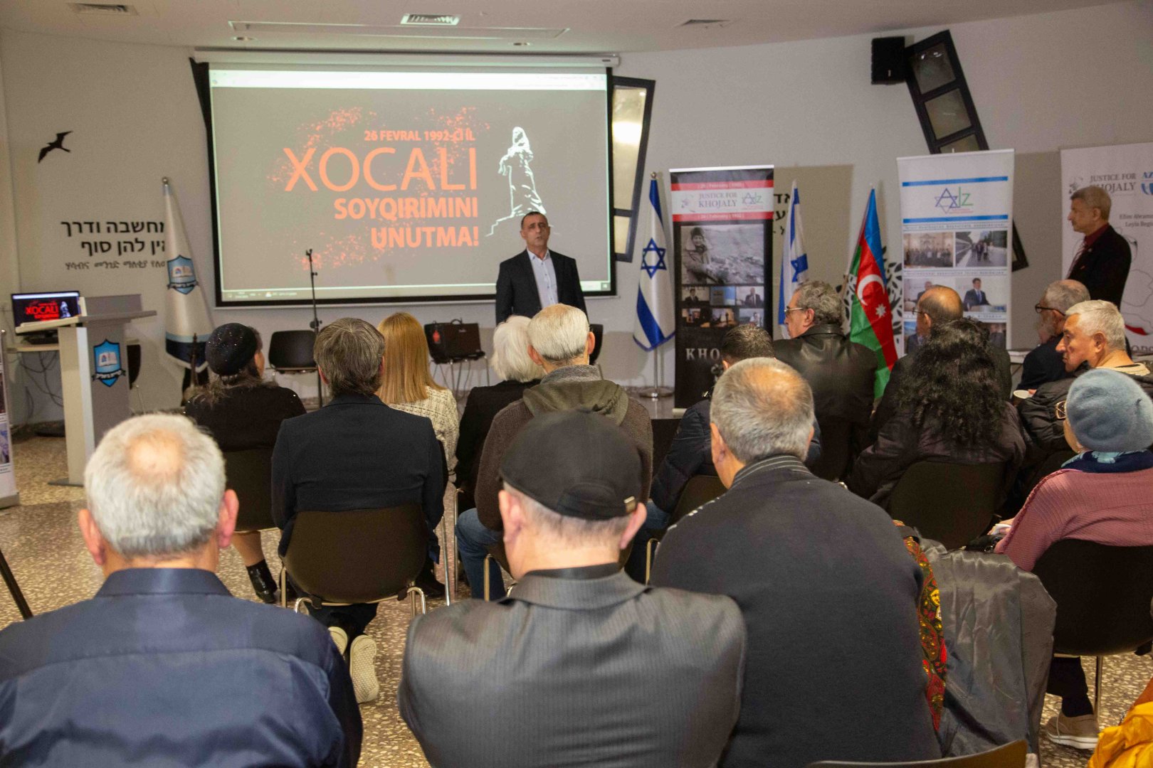 Israel's Kiryat Bialik city pays tribute to Khojaly genocide victims (PHOTO)