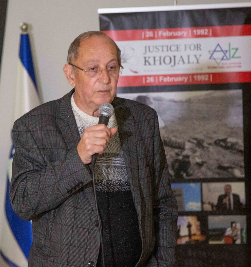 Israel's Kiryat Bialik city pays tribute to Khojaly genocide victims (PHOTO)