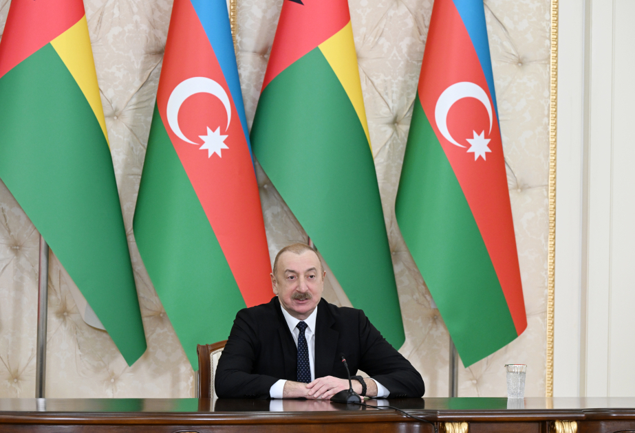 Political relations with Guinea-Bissau are very good - President Ilham Aliyev (FULL SPEECH)