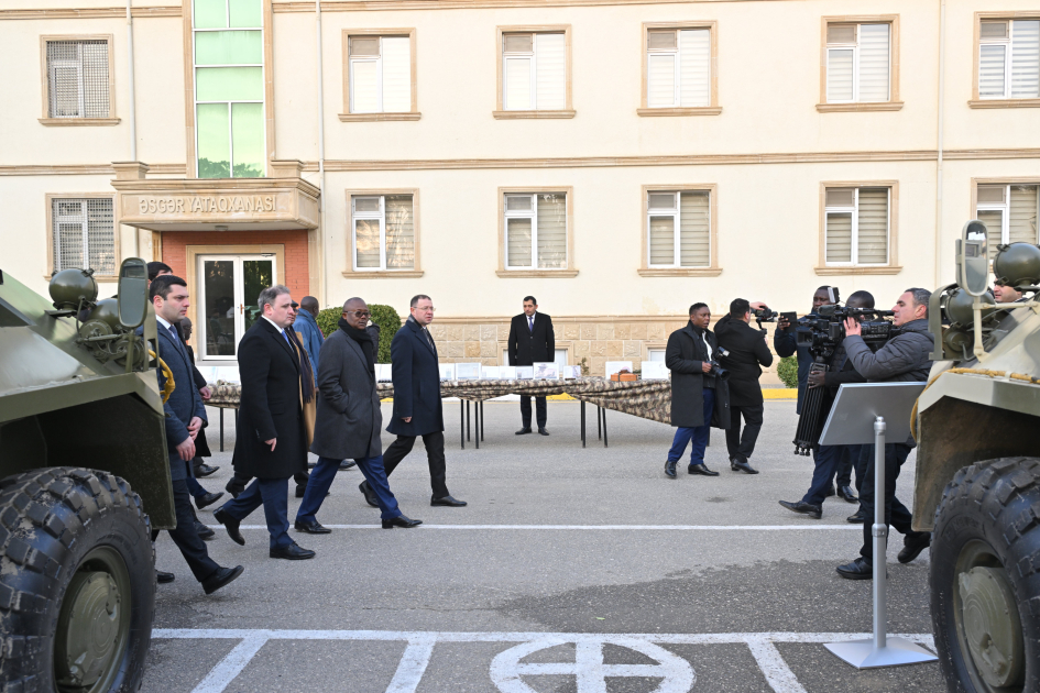 President of Guinea-Bissau visits Azerbaijan's military commando unit (PHOTO)