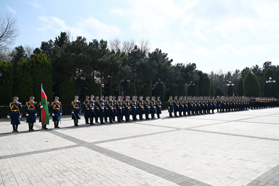 Baku hosts official welcome ceremony for President of Guinea-Bissau (PHOTO/VIDEO)