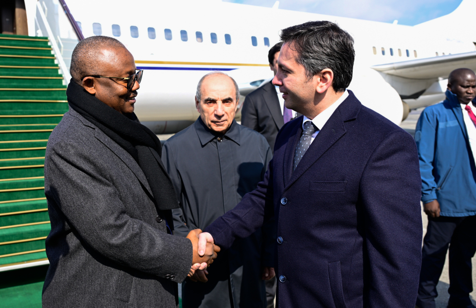 President of Guinea-Bissau arrives in Azerbaijan on official visit (PHOTO)