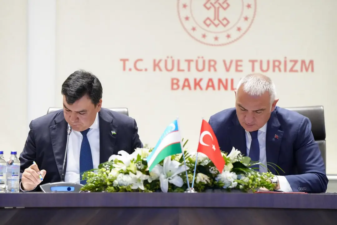 Uzbekistan, Türkiye sign agreement to boost tourism co-op