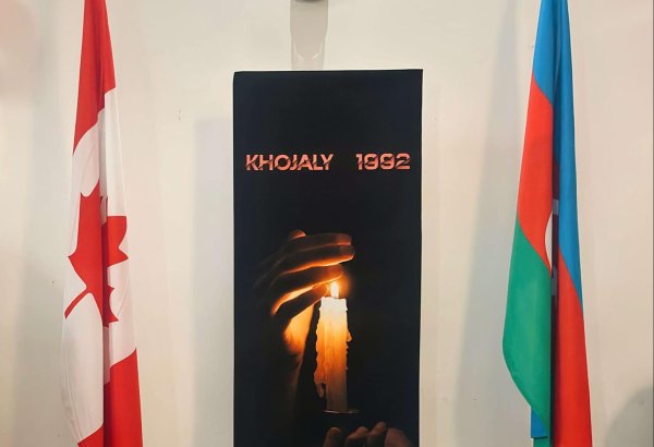 Canada's Hamilton honors memory of Khojaly genocide victims (PHOTO)