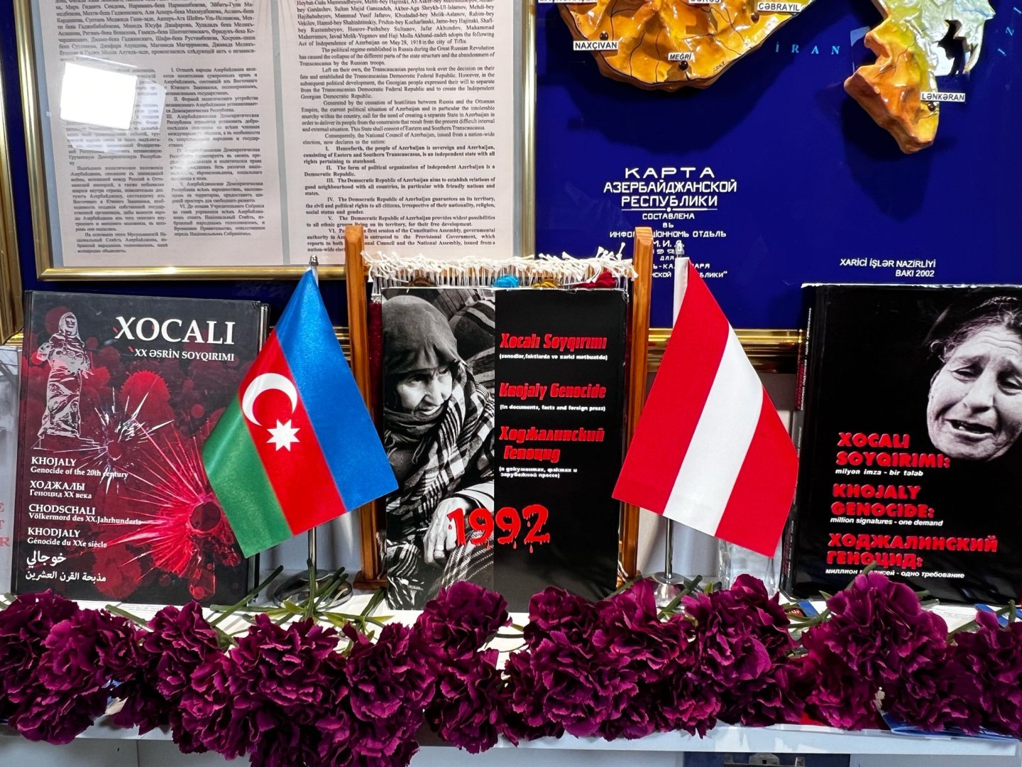 European cities honor Khojaly genocide victims with memorial corners (PHOTO)