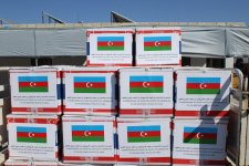 Azerbaijan's humanitarian aid to Syria relieves lives in Aleppo (PHOTO)