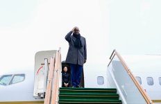 President of Guinea-Bissau concludes his visit to Azerbaijan (PHOTO)