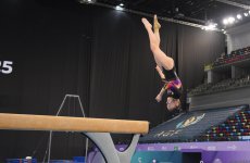 Baku and national championships kick off at Azerbaijan's National Gymnastics Arena (PHOTO)