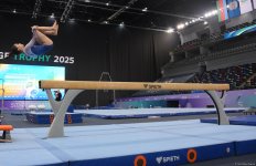 Baku and national championships kick off at Azerbaijan's National Gymnastics Arena (PHOTO)