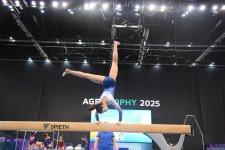 Baku and national championships kick off at Azerbaijan's National Gymnastics Arena (PHOTO)