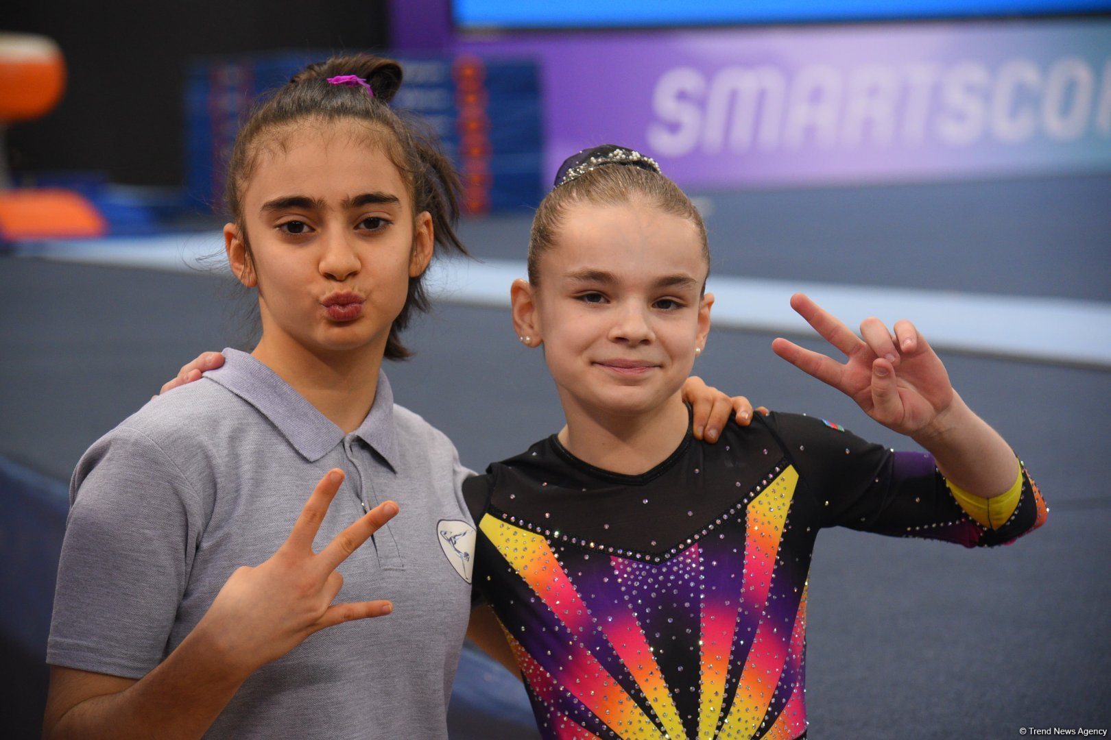 Baku and national championships kick off at Azerbaijan's National Gymnastics Arena (PHOTO)