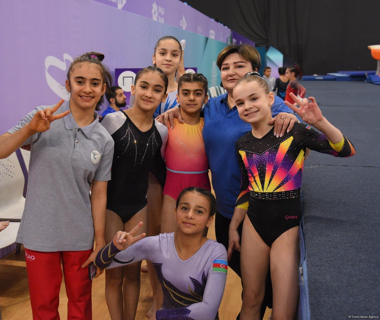 Baku and national championships kick off at Azerbaijan's National Gymnastics Arena (PHOTO)