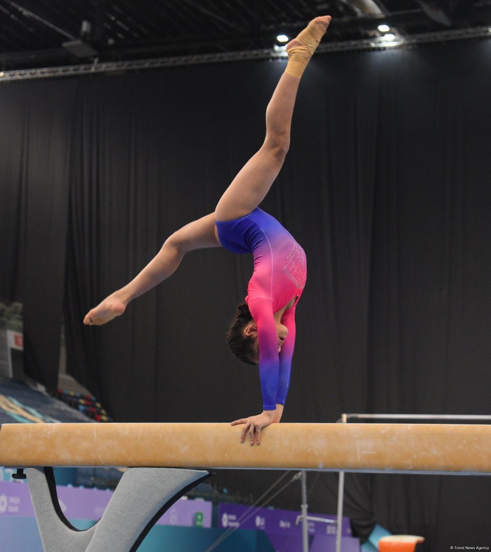 Baku and national championships kick off at Azerbaijan's National Gymnastics Arena (PHOTO)