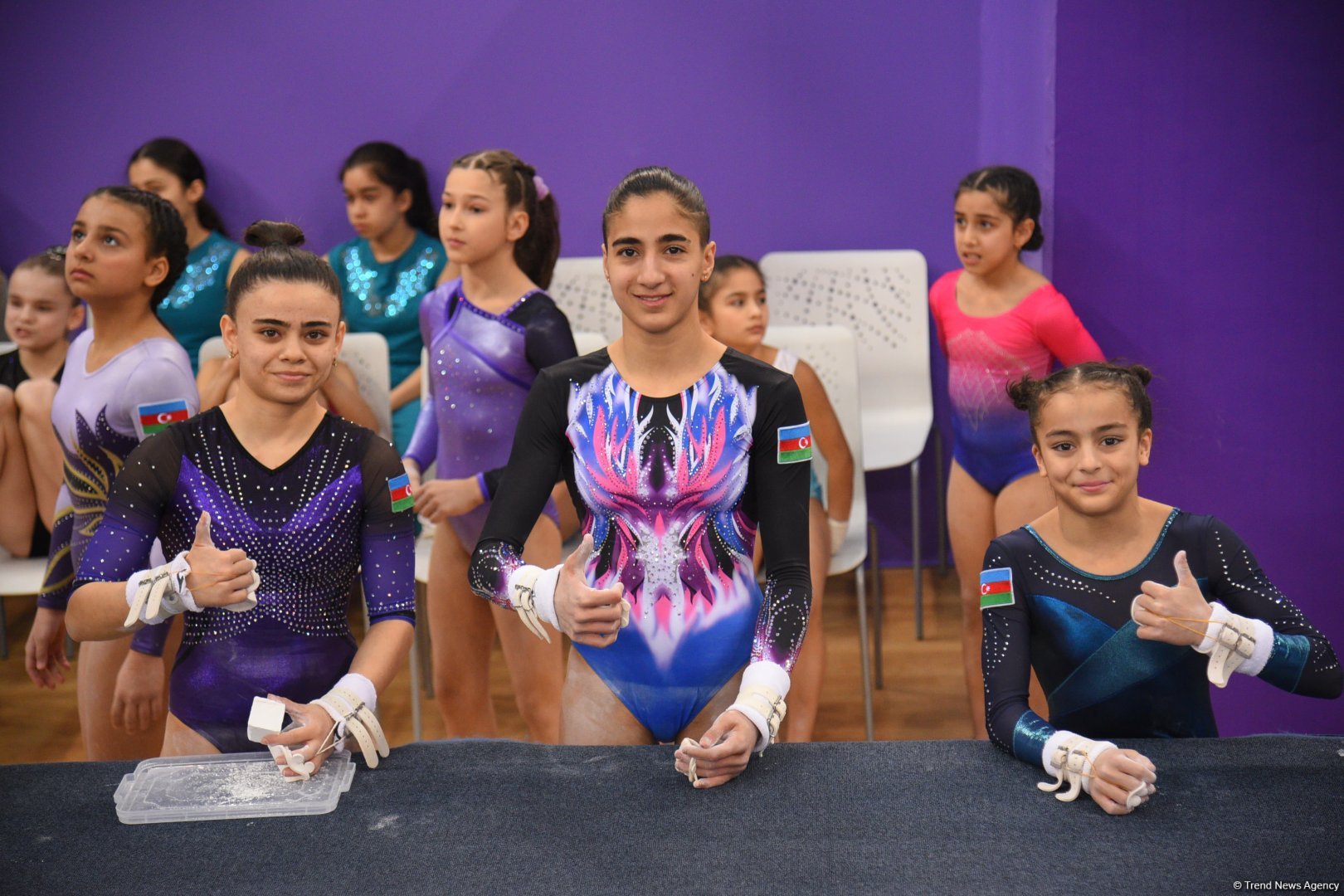 Baku and national championships kick off at Azerbaijan's National Gymnastics Arena (PHOTO)