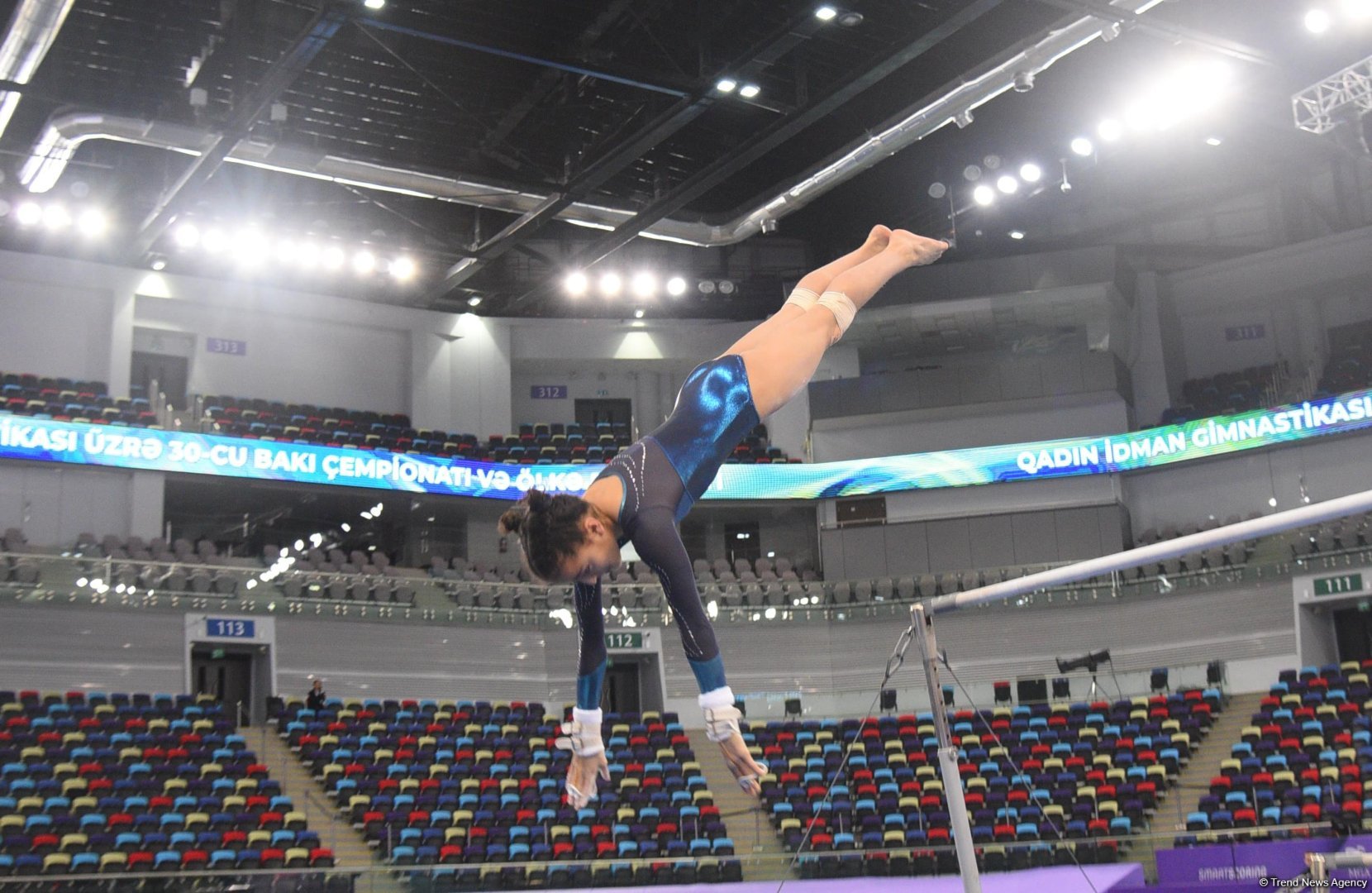 Baku and national championships kick off at Azerbaijan's National Gymnastics Arena (PHOTO)